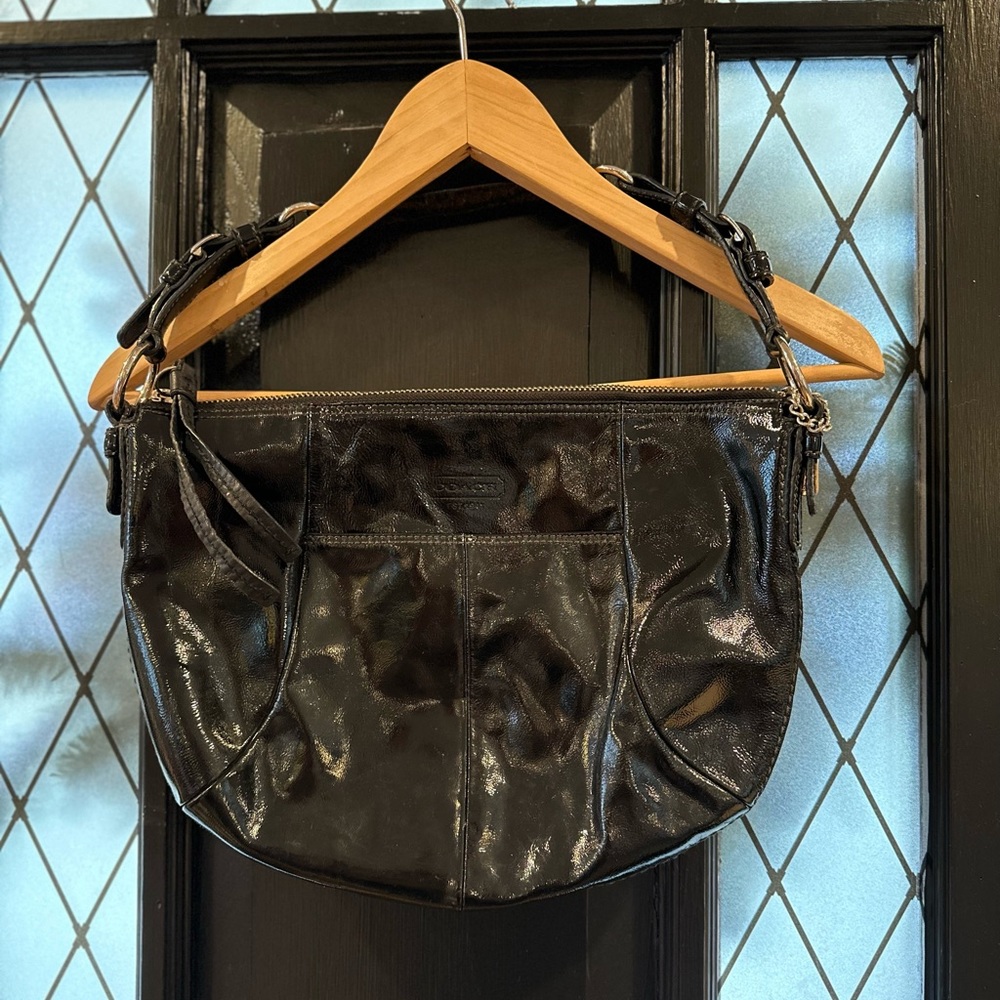 Patent Leather Coach Purse